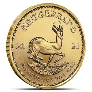 2020 1 oz South African Gold Krugerrand Coin (BU)