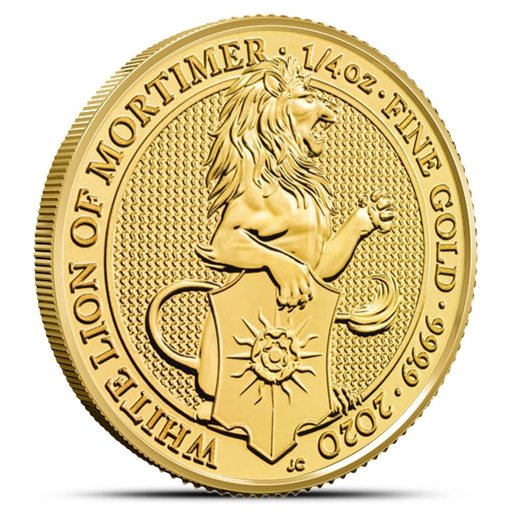 2020 1/4 oz British Gold Queens Beas