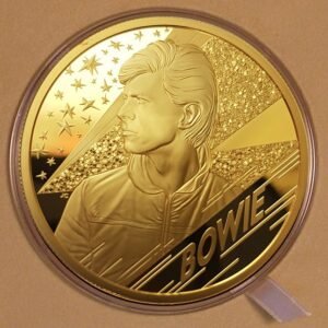 2020 1 Kilo Proof Music Legends David Bowie Gold Coin (Box / COA)