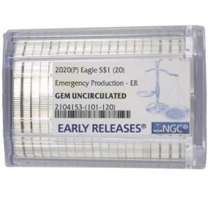 2020 (P) American Silver Eagle NGC Gem Roll (ER, Philadelphia)