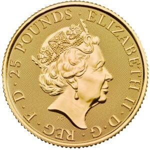 2020 1/4 oz Year of the Rat Gold Coin Royal Mint Lunar Series