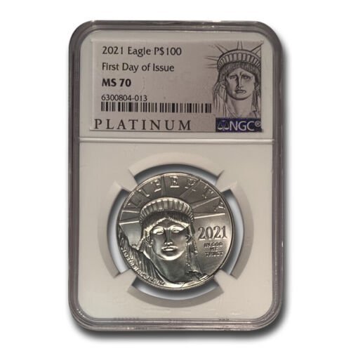 1 oz American Platinum Eagle Coi