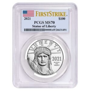Buy 1 oz American Platinum Eagle Coin PCGS MS70 FS