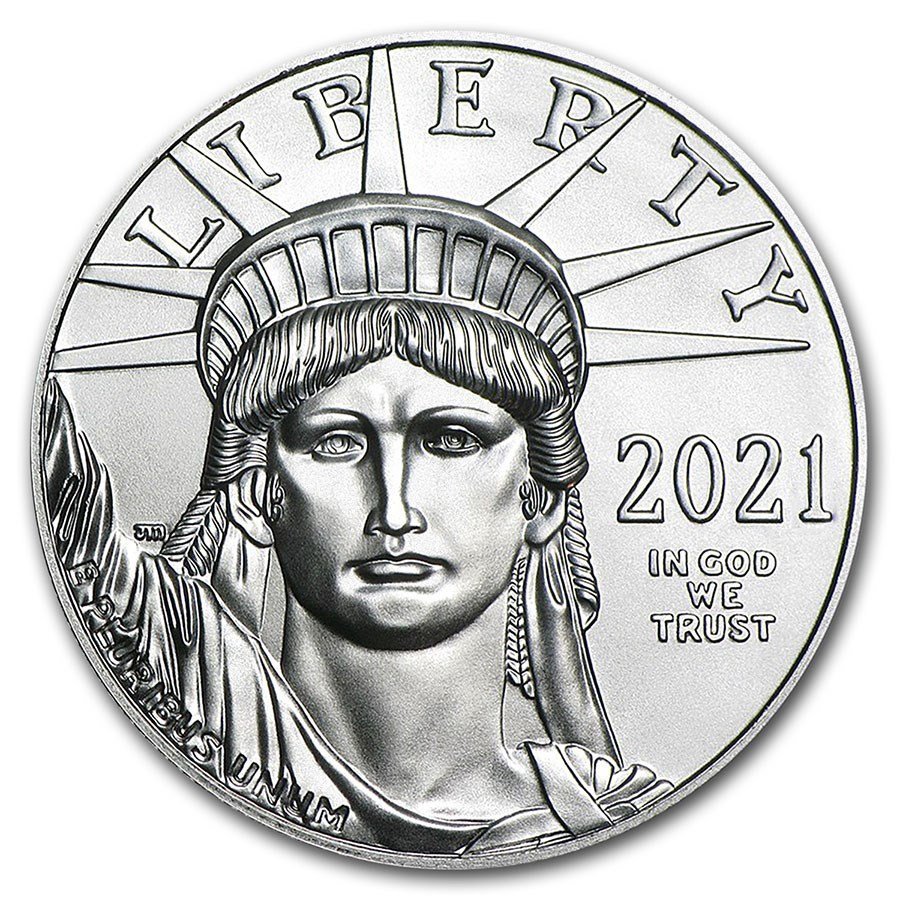 2021 1 oz American Platinum Eagle C