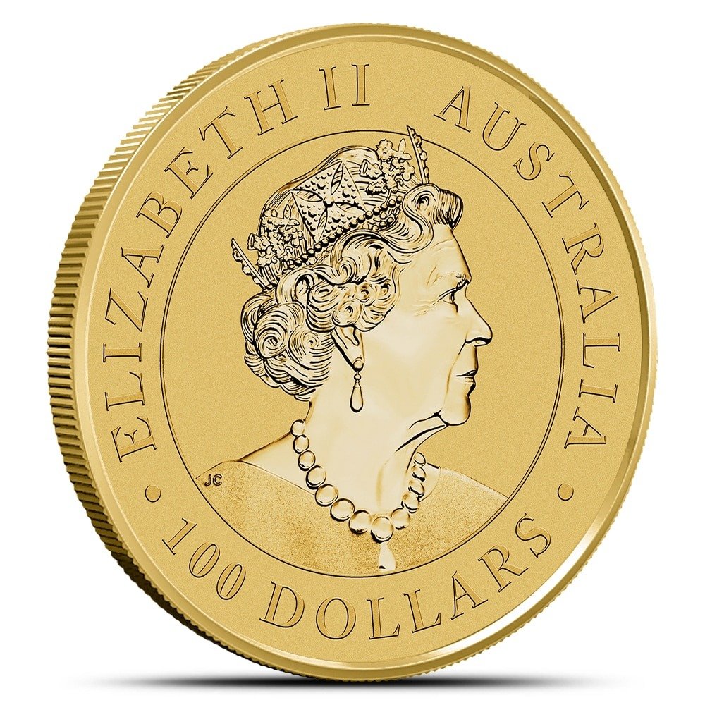 2021 1 oz Australian Gold Kangaroo Coin (BU) - Image 2