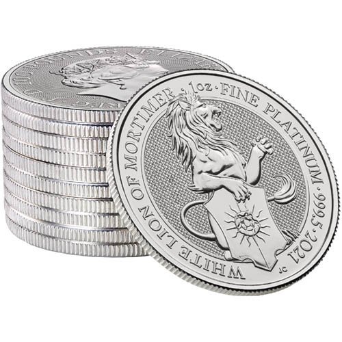 Buy 2021 1 oz British Platinum Queen