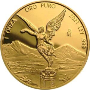 2021 1 oz Proof Mexican Gold Liberta