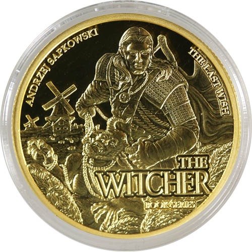 1 oz Proof Niue Gold The Witcher Coi