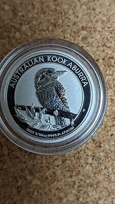 1/10 oz Australian Platinum Kookabur