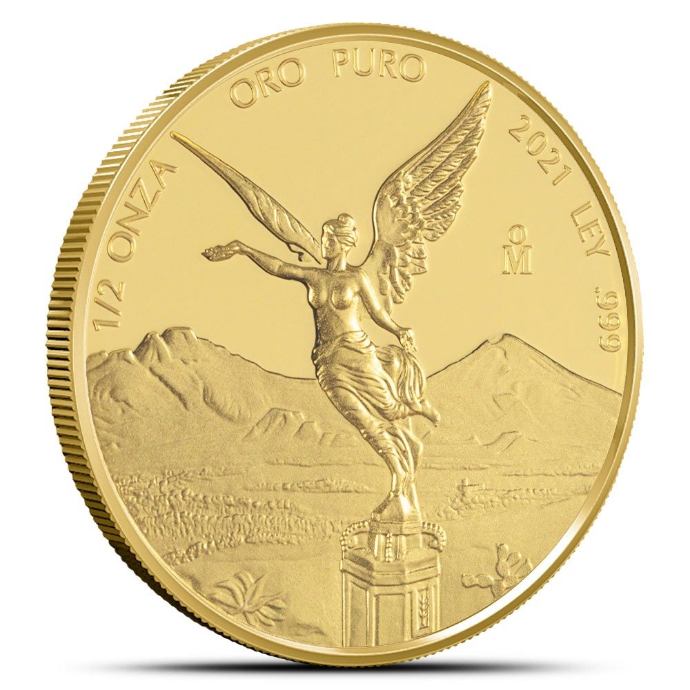 2021 1/2 oz Proof Mexican Gold Liber