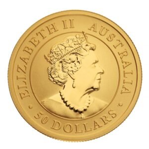 2021 1/2 oz Australian Kangaroo Gold Nugget Coin