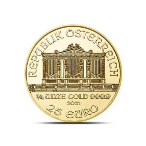 2021 1/4 oz Austrian Gold Philharmonic Coin (BU)