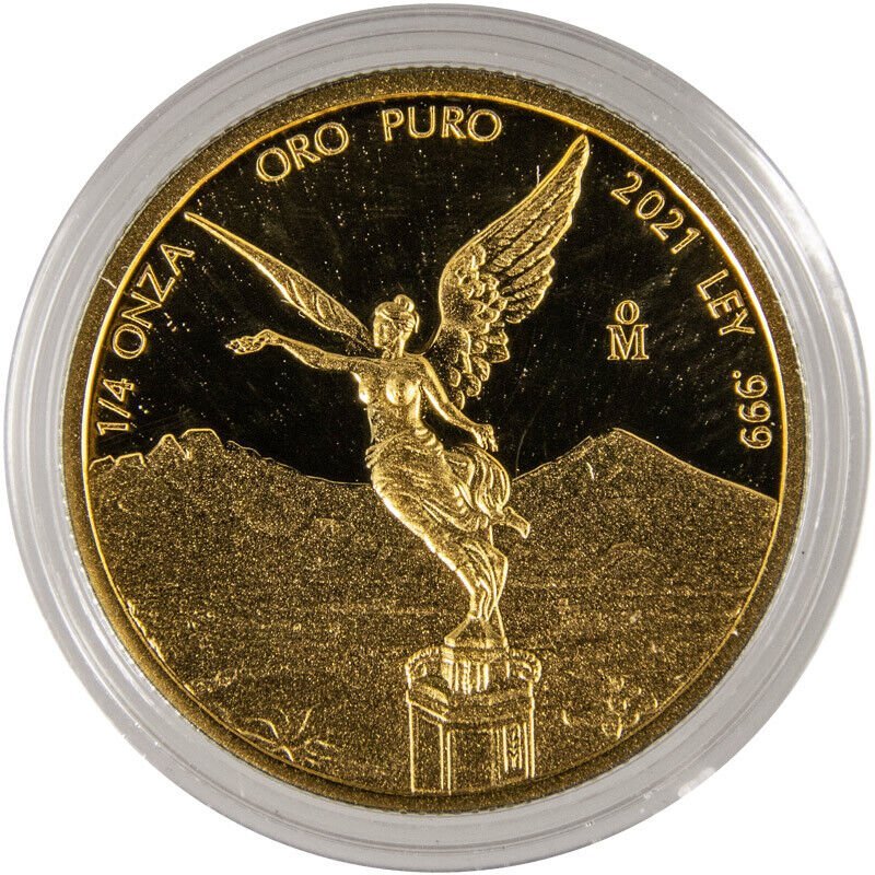 1/4 oz Proof Mexican Gold Libertad