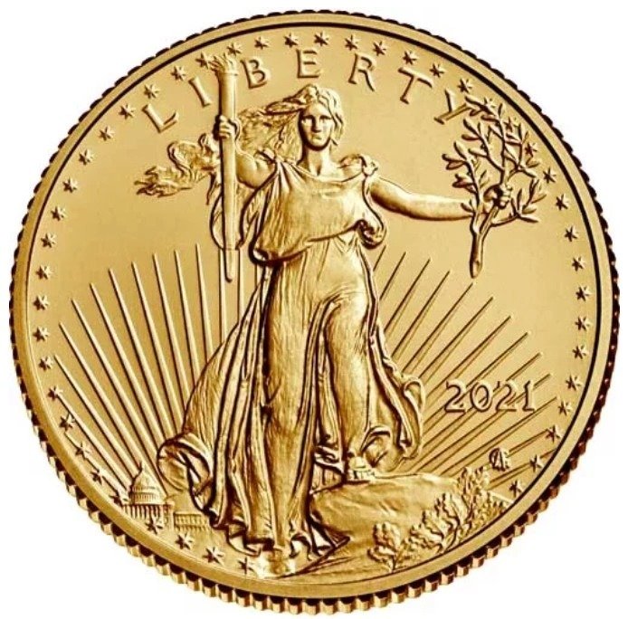 2021 1/4 oz American Eagle Gold Coi