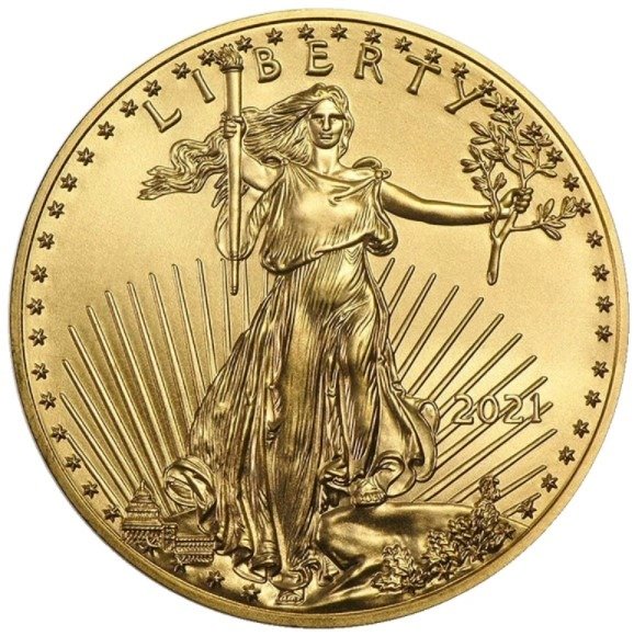 2021 1 oz American Eagle Gold Coin