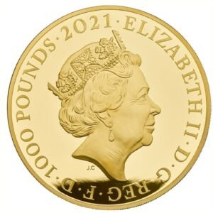 2021 1 kilo Music Legends The Who Gold Proof Coin (Box/Coa)