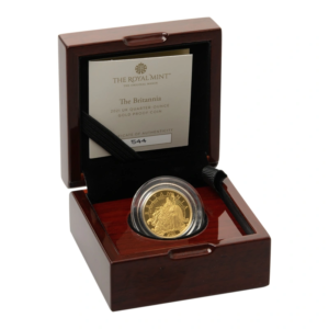 2021 Proof 1/4 oz Gold Britannia Coin Boxed