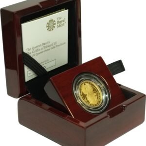 2021 Proof 1/4 oz Griffin of Edward III Gold Coin Coin Queen’s Beasts Boxed
