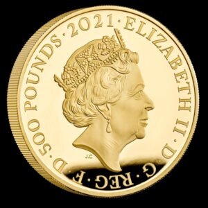 2021 Proof 5 Oz The Who Gold Coin Music Legends Boxed