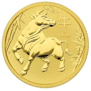 1/4 oz Year of the Ox Gold Coin Pert