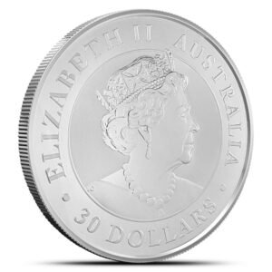 2022 1 Kilo Australian Silver Kookaburra Coin (BU)