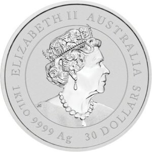 2022 1 Kilo Australian Silver Lunar Tiger Coin (BU)