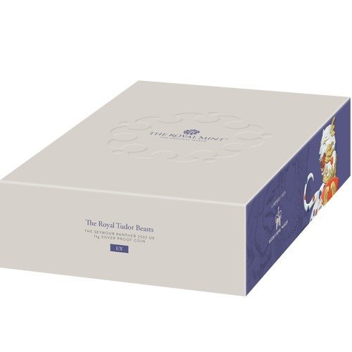 2022 1 Kilo Proof British Silver Tudor Beasts Seymour Panther Coin (Box + CoA) - Image 5