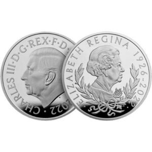 2022 1 Kilo Proof British Silver Her Majesty Queen Elizabeth II Coin