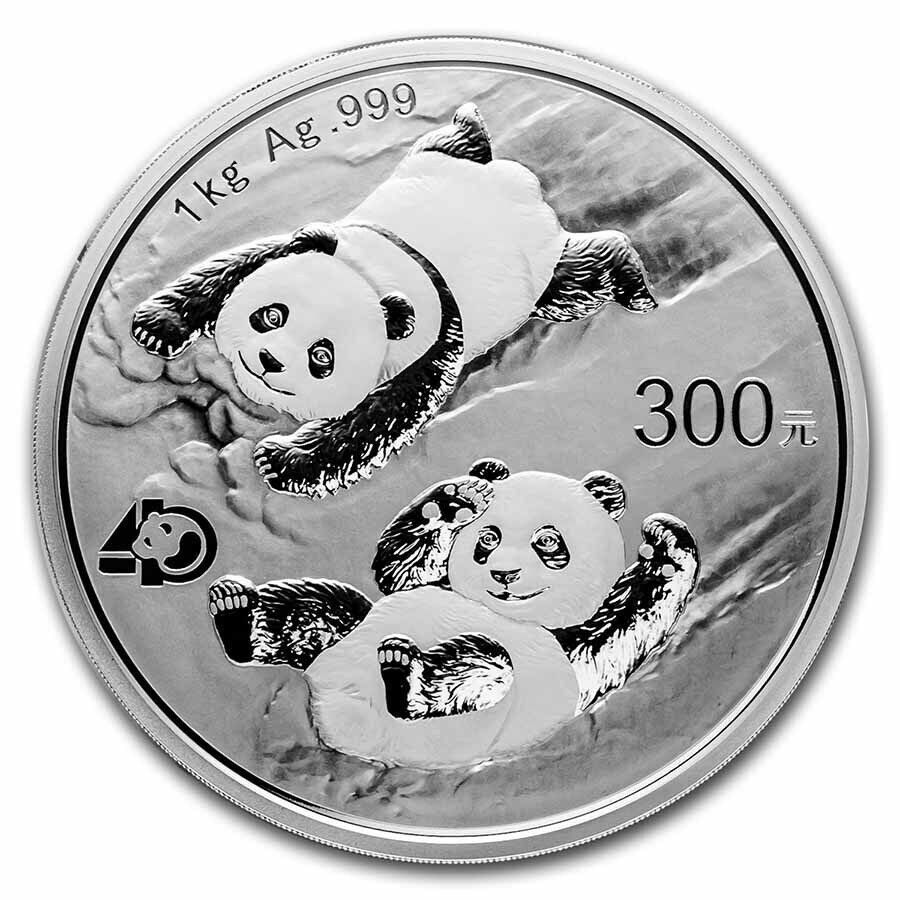 2022 1 Kilo Proof Chinese Silver Pan