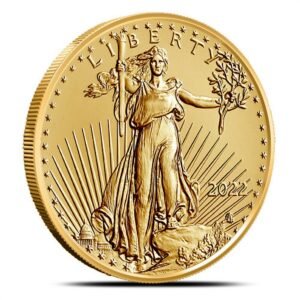 2022 1 oz American Gold Eagle Coi