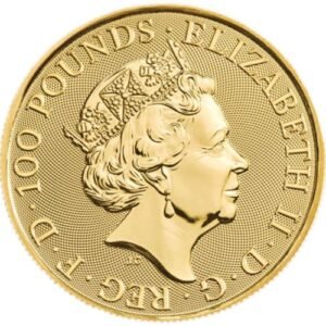 2022 1 oz British Maid Marian Gold Coin (BU)