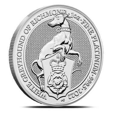 2022 1 oz British Platinum Queens