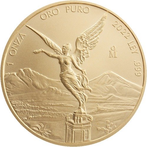 2022 1 oz Mexican Gold Libertad Coin