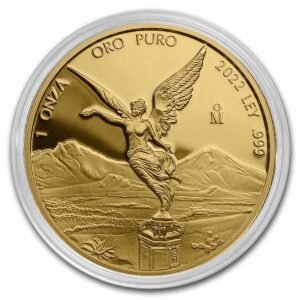 2022 1 oz Proof Mexican Gold Liberta