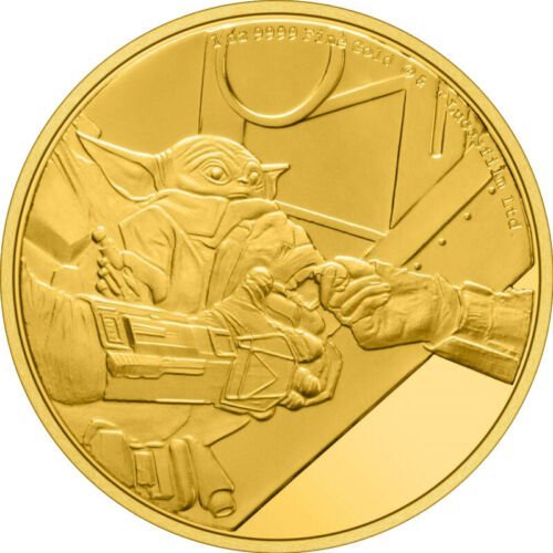 1 oz Proof Niue Gold Mandalorian