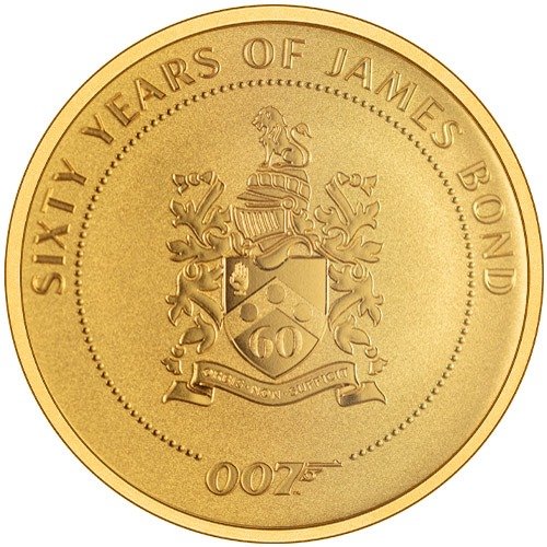 1 oz Tuvalu Gold James Bond Family