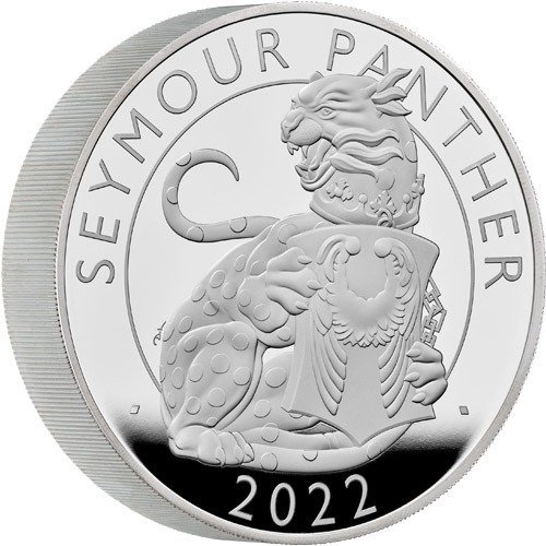 2022 10 oz Proof British Silver Tud