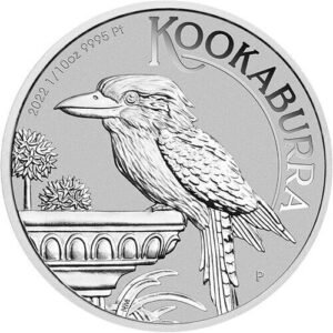 2022 1/10 oz Australian Platinum Kookaburra Coin (BU)
