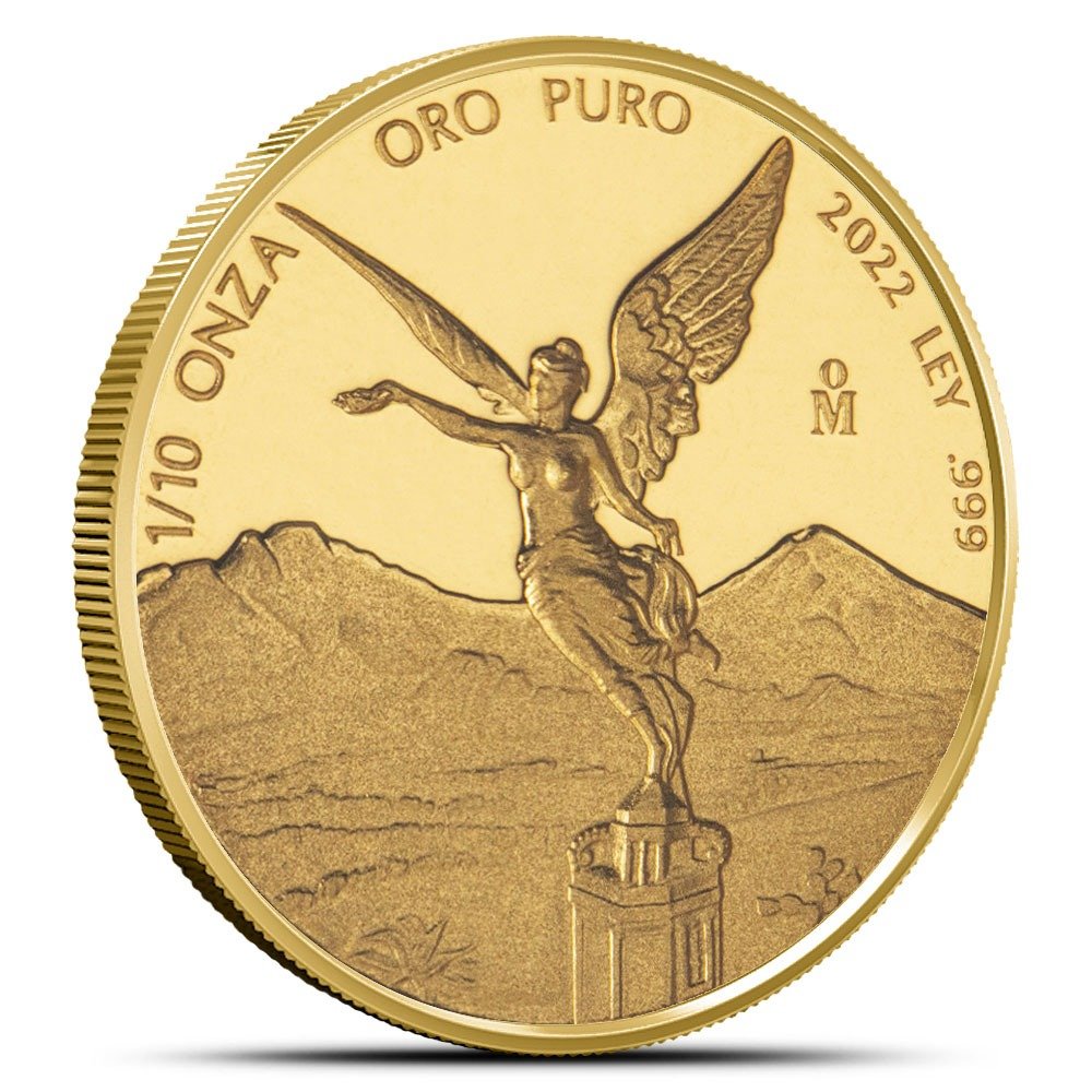 2022 1/10 oz Proof Mexican Gold Lib