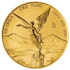 2022 1/2 oz Mexican Gold Libertad Coin (BU)