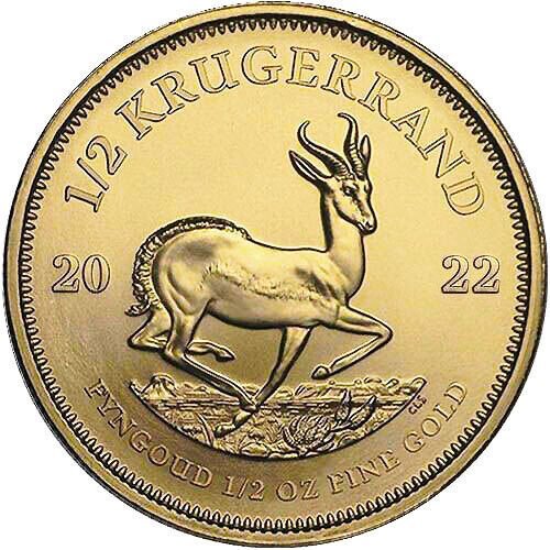 2022 1/2 oz South African Gold Krug