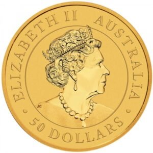 2022 1/2 oz Australian Kangaroo Gold Nugget Coin