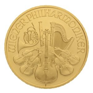 2022 1/2 oz Austrian Gold Philharmonic Coin