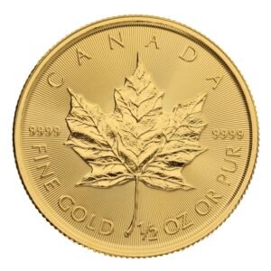 2022 1/2 oz Canadian Maple Leaf Gold Coin
