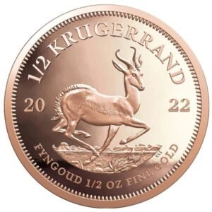 2022 1/2 oz Krugerrand Gold Coin