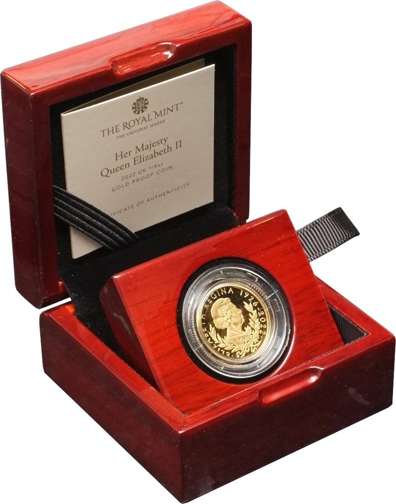 2022 1/4 oz Her Majesty Queen Elizab