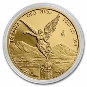 2022 1/4 oz Proof Mexican Gold Liber