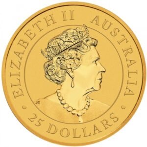 2022 1/4 oz Australian Kangaroo Gold Nugget Coin