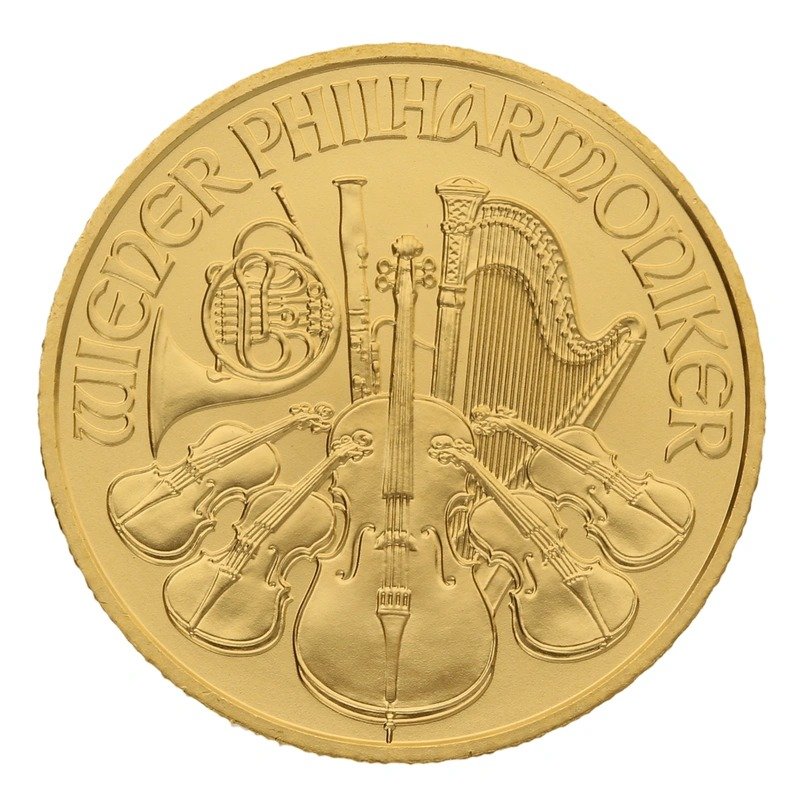2022 1/4 oz Austrian Gold Philharmon