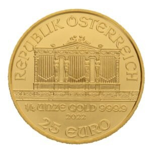 2022 1/4 oz Austrian Gold Philharmonic Coin